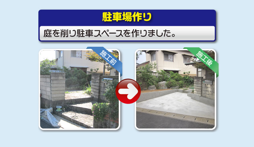 【便利屋】暮らしなんでもお助け隊 福岡鳥飼店では、お庭の片付けや庭木の伐採、草取りだけでなく、駐車スペースがないお庭駐車場スペースを作るような作業も行っています。空家・留守宅のことで何かお困りのことがございましたら、お気軽にご相談下さい。0120-263-101お電話お待ちしております。